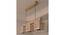 Lyon Beige Solid Wood Cluster Hanging Light (Beige) by Urban Ladder - - 