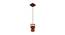 Focal Brown Solid Wood Single Hanging Light (Brown) by Urban Ladder - - 
