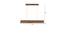 Sirius 36 Brown Solid Wood Cluster Hanging Light (Brown) by Urban Ladder - Dimension - 983819