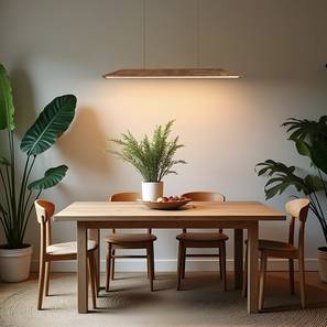 Decorative Lights Design Venus 36 Brown Solid Wood Single Hanging Light (Brown)