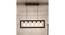 Abacus Brown Solid Wood Cluster Hanging Light (Brown) by Urban Ladder - - 