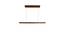 Brigitte 36 Brown Solid Wood Single Hanging Light (Brown) by Urban Ladder - - 