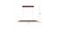 Venus 36 Brown Solid Wood Single Hanging Light (Brown) by Urban Ladder - Dimension - 983885