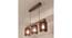 Ventus Brown Solid Wood Cluster Hanging Light (Brown) by Urban Ladder - - 