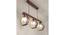 Hexagram 3 Series Brown Solid Wood Cluster Hanging Light (Brown) by Urban Ladder - - 