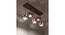 Star 5 Series Brown Solid Wood Cluster Hanging Light (Brown) by Urban Ladder - - 