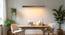 Slimline 36 Brown Solid Wood Single Hanging Light (Brown) by Urban Ladder - - 