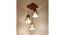 Flue Brown Solid Wood Cluster Hanging Light (Brown) by Urban Ladder - - 
