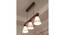 Terzo Brown Solid Wood Cluster Hanging Light (Brown) by Urban Ladder - - 