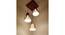 Flue Brown Solid Wood Cluster Hanging Light (Brown) by Urban Ladder - - 