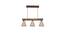Terzo Brown Solid Wood Cluster Hanging Light (Brown) by Urban Ladder - - 