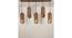 Cedar 5 Series Brown Solid Wood Cluster Hanging Light (Brown) by Urban Ladder - - 