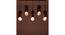 Cedar 5 Series Brown Solid Wood Cluster Hanging Light (Brown) by Urban Ladder - - 