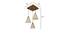 Terzo Brown Solid Wood  Cluster Hanging Light (Brown) by Urban Ladder - Dimension - 984024