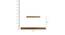 Slimline 36 Brown Solid Wood Single Hanging Light (Brown) by Urban Ladder - Dimension - 984027