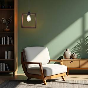 symplify Quattro Brown Solid Wood Single Hanging Light-picture-10
