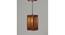 Elegant Brown Solid Wood Single Hanging Light (Brown) by Urban Ladder - - 