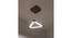 Trine Brown Solid Wood Single Hanging Light (Brown) by Urban Ladder - - 