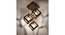 Rhombus Brown Solid Wood Cluster Hanging Light (Brown) by Urban Ladder - - 