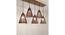 Funnel 5 Series Brown Solid Wood Cluster Hanging Light (Brown) by Urban Ladder - - 