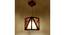 Symmetric Brown   Solid Wood Single Hanging Light (Brown) by Urban Ladder - - 