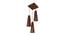 Billet Brown Solid Wood Cluster Hanging Light (Brown) by Urban Ladder - - 