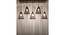 Funnel 5 Series Brown Solid Wood Cluster Hanging Light (Brown) by Urban Ladder - - 