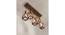 Symmetric 5 Series Brown Solid Wood Cluster Hanging Light (Brown) by Urban Ladder - - 
