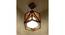 Symmetric Brown   Solid Wood Single Hanging Light (Brown) by Urban Ladder - - 