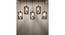 Symmetric 5 Series Brown Solid Wood Cluster Hanging Light (Brown) by Urban Ladder - - 
