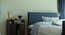 namah Engwitheered Wood Bed with Walnut Fwithish (Walnut Finish, Queen Bed Size, Box Storage Type) by Urban Ladder - - 