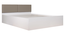 ahimsa Engwitheered Wood Bed gi White Fwithish (Queen Bed Size, White Finish, Box Storage Type) by Urban Ladder - - 