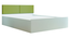 saimaa Engwitheered Wood Bed gi White Fwithish (Queen Bed Size, White Finish, Box Storage Type) by Urban Ladder - - 