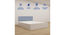 Samadhi Engwitheered Wood Bed ng White Fwithish (Queen Bed Size, White Finish, Box Storage Type) by Urban Ladder - - 