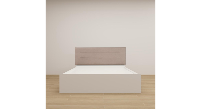 Bakhti Engwitheered Wood Bed gi White Fwithish (Queen Bed Size, White Finish, Box Storage Type) by Urban Ladder - - 
