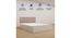 Bakhti Engwitheered Wood Bed gi White Fwithish (Queen Bed Size, White Finish, Box Storage Type) by Urban Ladder - - 