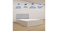 Ananda Engwitheered Wood Bed gi White Fwithish (Queen Bed Size, White Finish, Box Storage Type) by Urban Ladder - - 