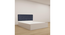 Japa Engwitheered Wood Bed ne White Fwithish (Queen Bed Size, White Finish, Box Storage Type) by Urban Ladder - - 