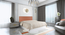 Namah Engwitheered Wood Bed with White Fwithish (Queen Bed Size, White Finish, Box Storage Type) by Urban Ladder - - 