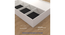 Namah Engwitheered Wood Bed with White Fwithish (Queen Bed Size, White Finish, Box Storage Type) by Urban Ladder - - 