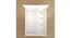 Namah Engwitheered Wood Bed with White Fwithish (Queen Bed Size, White Finish, Box Storage Type) by Urban Ladder - - 