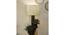 Woods Wooden Floor Lamp with Brown Base and Jute Fabric Lampshade (Brown) by Urban Ladder - - 