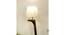 Lucas Wooden Floor Lamp with Brown Base and Jute Fabric Lampshade (Brown) by Urban Ladder - - 
