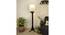 Lucas Wooden Floor Lamp with Brown Base and Jute Fabric Lampshade (Brown) by Urban Ladder - - 