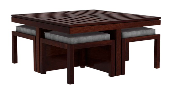 Grande 4 Seater Coffee (Walnut Finish) by Urban Ladder - - 