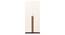 riyab engineered wood wardrobe (Two Door, Frosty White & Columbian Walnut Finish) by Urban Ladder - - 