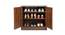merol engineered wood shoe rack (Columbian Walnut Finish) by Urban Ladder - - 