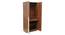 rubbik engineered wood wardrobe (Two Door, Columbian Walnut Finish) by Urban Ladder - - 
