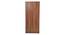 riyab engineered wood wardrobe (Two Door, Frosty White & Columbian Walnut Finish) by Urban Ladder - - 