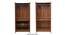 rubbik engineered wood wardrobe (Two Door, Columbian Walnut Finish) by Urban Ladder - - 
